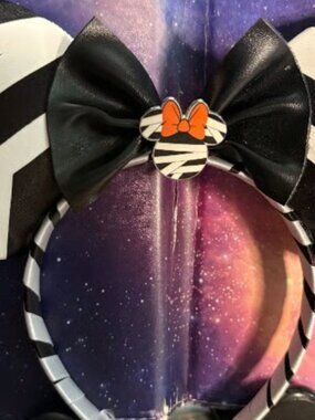 2024 Disney Halloween Minnie Mouse Ears Headband Mummy Limited Edition